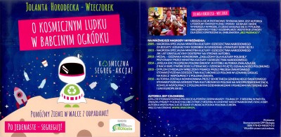 o kosmicznym okladka